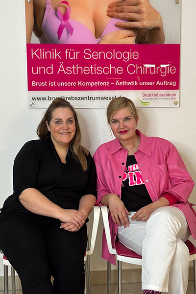 Melissa Wefers medizinische Brustwarzentätowierung Kooperation Gesundheitscampus Wesel